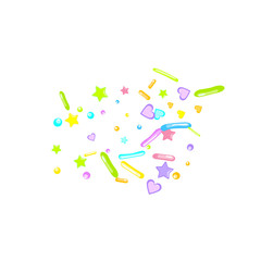 Sprinkles grainy. Cupcake dessert bakery confetti