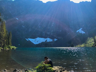 Crystal blue Lake Twenty-two 