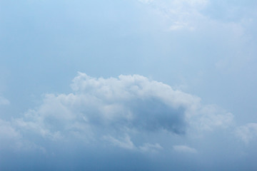 Blue sky cloud background and texture., Natural background