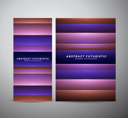 Abstract banner and poster futuristic background, Abstract art wallpaper. Vector illustration.