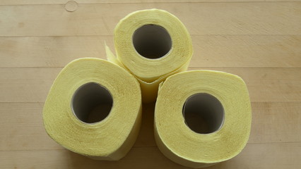 toilet paper rolls