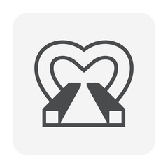 heart bush icon