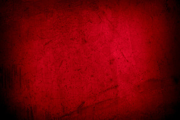Old wall texture cement black red  background abstract dark color design are light with white gradient background.