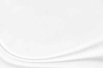 White fabric smooth texture surface background