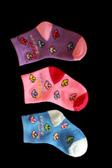 baby socks, pair of cute baby socks