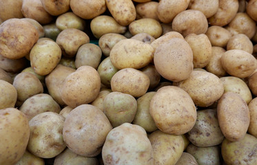 potatoes on the market
