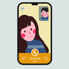 Video call from home 