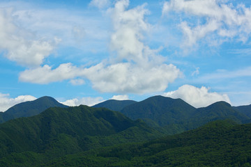 山と空と雲