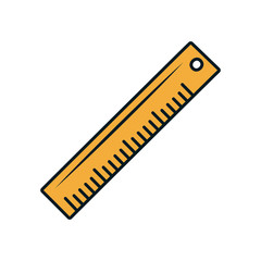 ruler icon, line and fill style