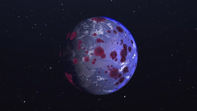 新型コロナ・地球・/covid-19 in the Earth