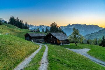 Urlaub in den Alpen