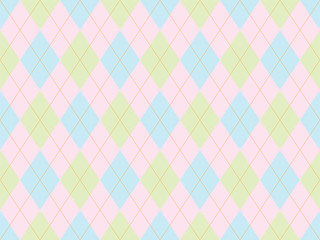 Argyle pattern seamless. Fabric texture background. Classic argill vector ornament