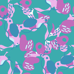 Fototapeta na wymiar Seamless pattern memphis abstract background.Design decoration creative.Print textile,fabric