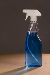 Blue Glass Cleaner Spray Spraying Dispersion Pulverizer Atomizer