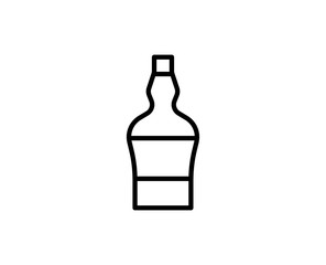 Alcohol line icon