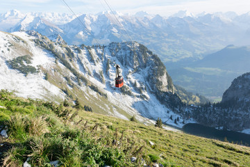Stockhornbahn obere Sektion