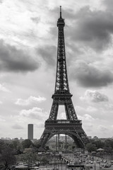 Classic image of the Eiffel Tower, Paris, France