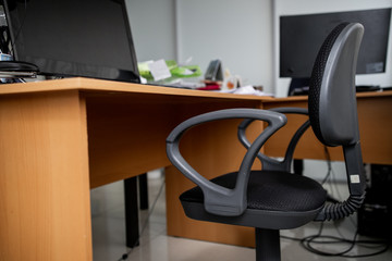 Office work place , Office clutter