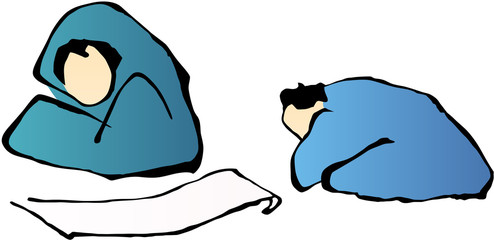 浮世絵　町人　その142