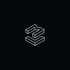 Professional Innovative 3D Initial ML logo and LM logo. Letter ML LM Minimal elegant Monogram. Premium Business Artistic Alphabet symbol and sign