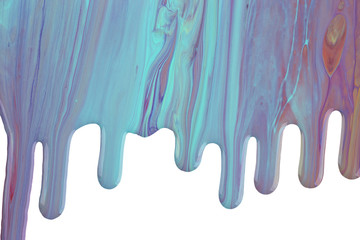 Color dripping paint