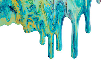 Color dripping paint