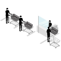 お買い物時のコロナ感染拡大防止