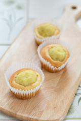 自宅でお菓子作り　スイートポテトマフィン　