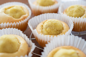 自宅でお菓子作り　スイートポテトマフィン　