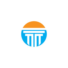 Column Logo Template vector symbol