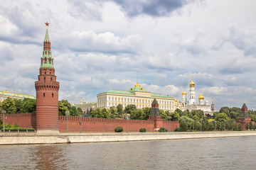 Obraz premium Moscow Kremlin Wall panorama