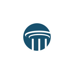 Column Logo Template vector symbol
