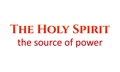 Pentecost Special Quote design, Typography for print or use as poster, card, flyer or T Shirt 