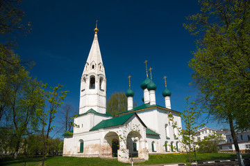 The Nikola Rubleny Church in Yaroslavl. Golden Ring of Russia. - 344100951