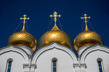 Cupola of Assumption cathedral of the Russian orthodox church, Yaroslavl - 344101325