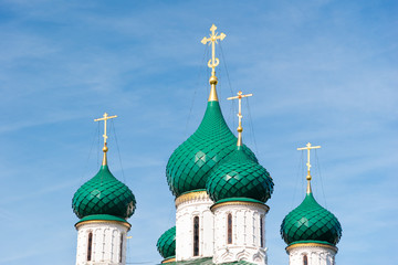 Church of Elijah the Prophet in Yaroslavl. Golden ring, Russia. - 344103383