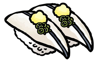 サヨリのお寿司