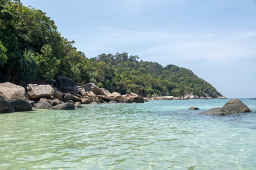 From the seashore and among the great rocks of Thailand's beaches