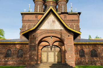 Church in Yaroslavl, Golden ring, Russia. - 344104742