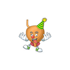 Amusing Clown bladder cartoon character mascot style