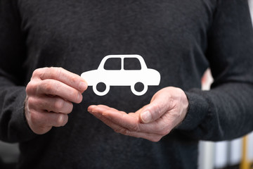 Concept of car insurance