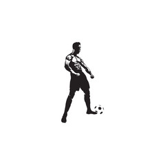 Fototapeta na wymiar goal celebrations football player logo