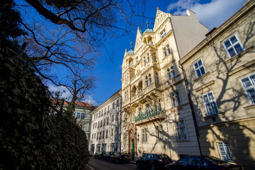 Obraz premium Nice building in Prague Czech Republic
