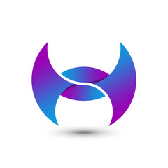 Abstract Gradient  Letter X Logo Design Template Premium Vector