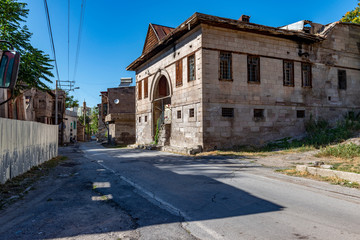 Historical Gesi Houses in Kayseri City. Gesi, Kayseri - Turkey.In the east of Cappadocia lies Kayseri, the city known as Caesarea in Roman times. As with many human settlements in Anatolia. © enderbayindir