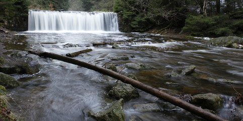 Wodospad w Karkonoszach © Aneta