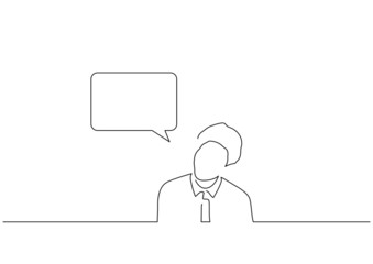 Communication isolated line drawing, vector illustration design.