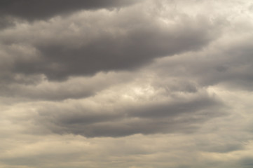 Dark clouds, Gloomy sky, The sky is gloomy, the sky in bad weather over the city