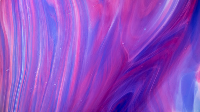 Blue, Pink And Purple Glass Swirl