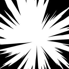 Black-white contrast Background. Vector